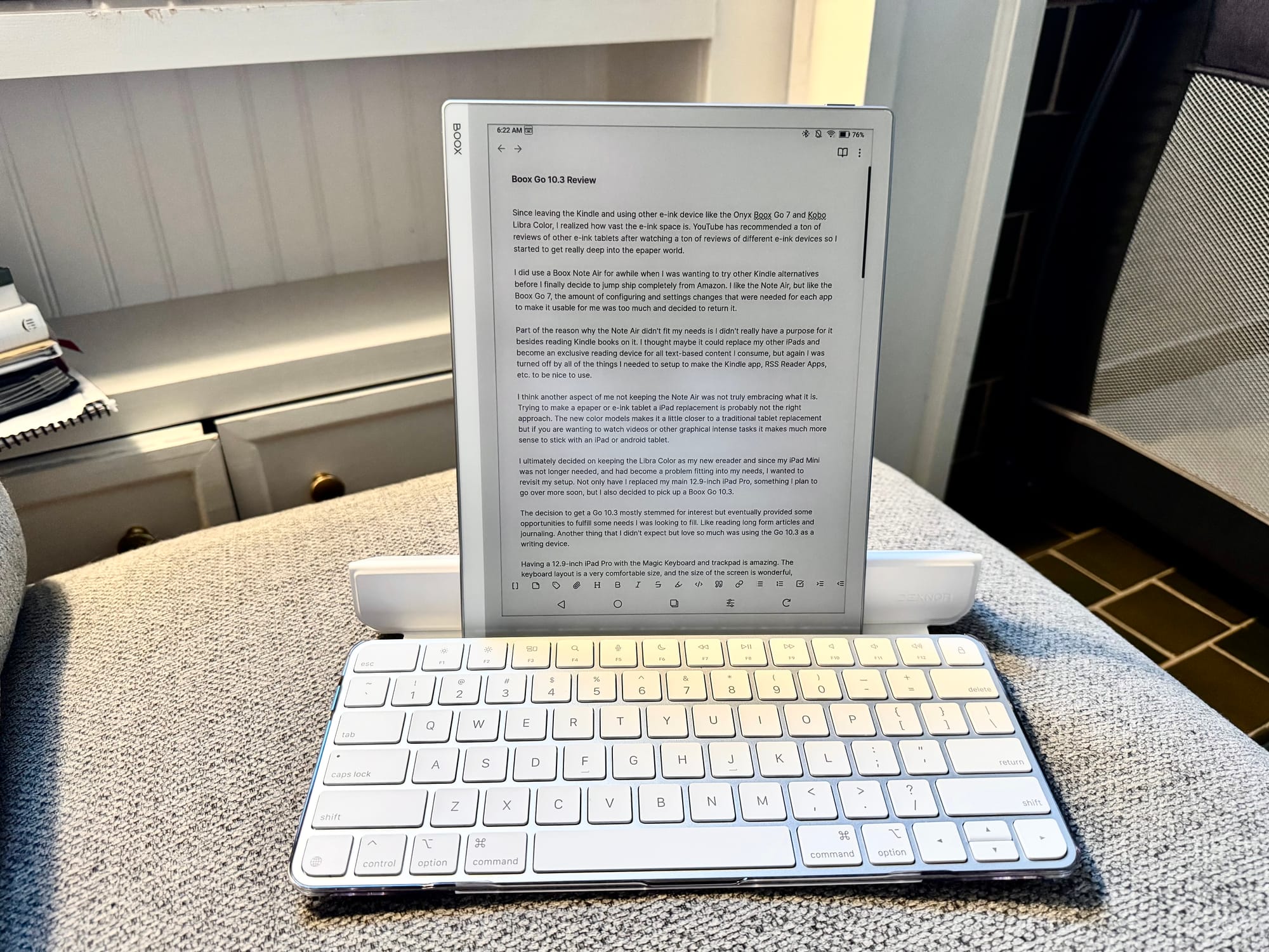 Writing on Go 10.3