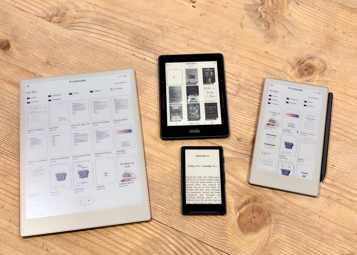 For the Love of E-ink